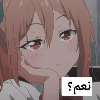 🙂 emoji زوجه غورين وحبيبه شينيا 🙂♥️ Telegram sticker 24 of 120