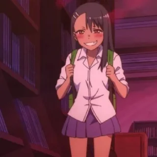 🥰 emoji Ijiranaide Nagatoro-san @StickersofAnime Telegram sticker 15 of 120