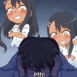 😈 emoji Ijiranaide Nagatoro-san @StickersofAnime Telegram sticker 17 of 120