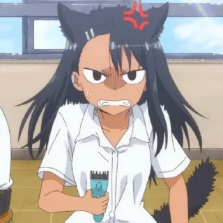 😾 emoji Ijiranaide Nagatoro-san 2 @StickersofAnime Telegram sticker 15 of 106