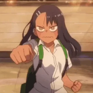 👊 emoji Ijiranaide Nagatoro-san | @Onishiki Telegram sticker 22 of 45