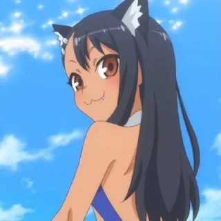 😼 emoji Ijiranaide Nagatoro-san 2 @StickersofAnime Telegram sticker 16 of 106