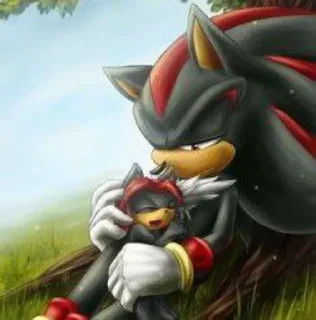 Sticker from 𖤐 Shadow the Hedgehog @BarbieBoySwag