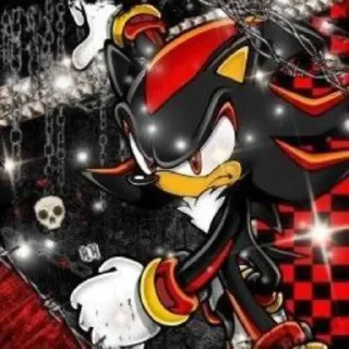 Sticker from 𖤐 Shadow the Hedgehog @BarbieBoySwag
