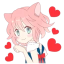 Sticker from A Cute Little Cat Girl @Nekosticker