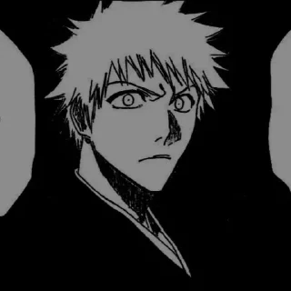 🌕 emoji ichigo kurosaki @numen_sticker Telegram sticker 15 of 120