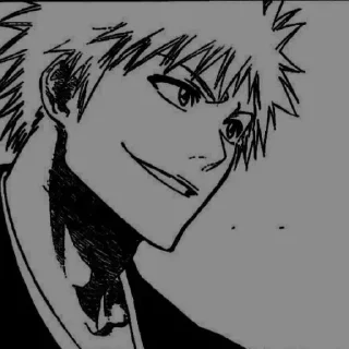 🌕 emoji ichigo kurosaki @numen_sticker Telegram sticker 20 of 120