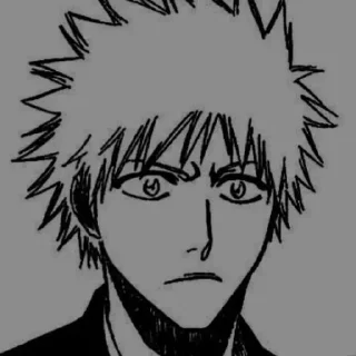 🌕 emoji ichigo kurosaki @numen_sticker Telegram sticker 17 of 120