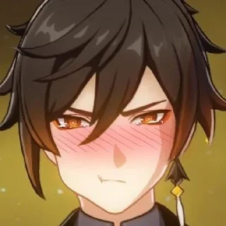 🤨 emoji Джун Лі Telegram sticker 13 of 61
