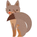 Sticker from Facebook Foxes