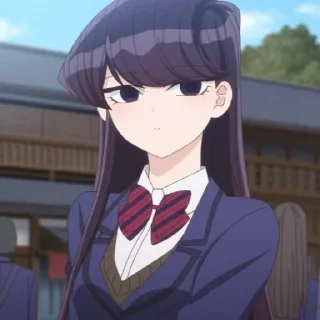 Sticker from Komi-san wa, Komyushou desu @StickersofAnime