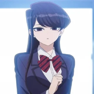 Sticker from Komi-san wa, Komyushou desu @StickersofAnime