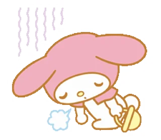 💿 emoji my melody  @tokitopack Telegram sticker 11 of 50
