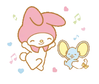 💿 emoji my melody  @tokitopack Telegram sticker 21 of 50
