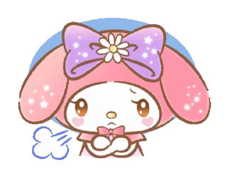 💿 emoji my melody  @tokitopack Telegram sticker 4 of 50