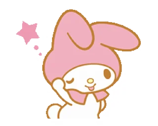 💿 emoji my melody  @tokitopack Telegram sticker 17 of 50