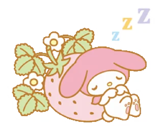 💿 emoji my melody  @tokitopack Telegram sticker 14 of 50