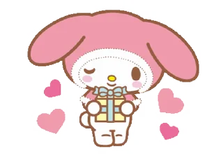 💿 emoji my melody  @tokitopack Telegram sticker 13 of 50