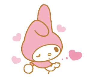 💿 emoji my melody  @tokitopack Telegram sticker 12 of 50