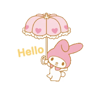 💿 emoji my melody  @tokitopack Telegram sticker 8 of 50