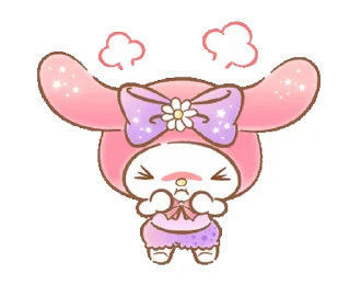 💿 emoji my melody  @tokitopack Telegram sticker 3 of 50