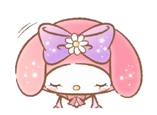 💿 emoji my melody  @tokitopack Telegram sticker 1 of 50