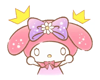 💿 emoji my melody  @tokitopack Telegram sticker 6 of 50