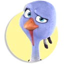 😒 emoji Free Birds Telegram sticker 7 of 23