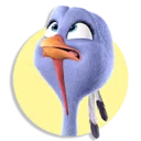 😕 emoji Free Birds Telegram sticker 8 of 23