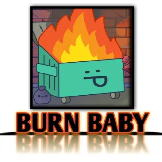 Sticker from DUMPSTER FIRE