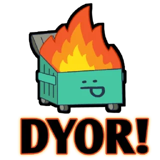 😊 emoji DUMPSTER FIRE Telegram sticker 9 of 11