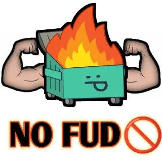 🚫 emoji DUMPSTER FIRE Telegram sticker 6 of 11