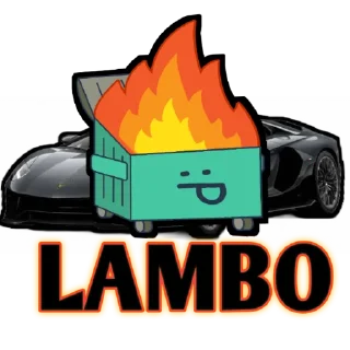 🚘 emoji DUMPSTER FIRE Telegram sticker 8 of 11