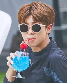 🍹 emoji @WithBTS 🤩💜 Telegram sticker 10 of 120
