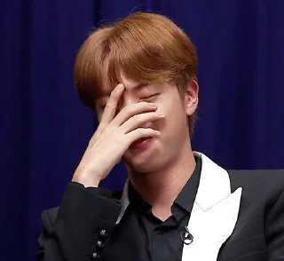 🤦‍♂ emoji @WithBTS 🤩💜 Telegram sticker 8 of 120