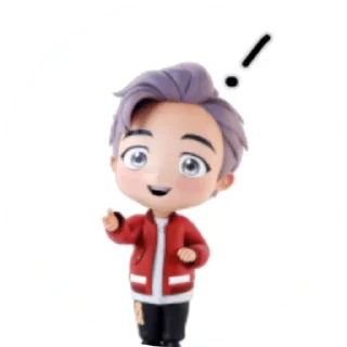 Sticker from @WithBTS 💜 TinyTan Pack 1