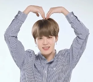 🙆‍♂ emoji 🤍 @WithBTS 💜 Telegram sticker 8 of 100