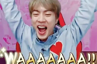 🙌 emoji 🤍 @WithBTS 💜 Telegram sticker 14 of 100