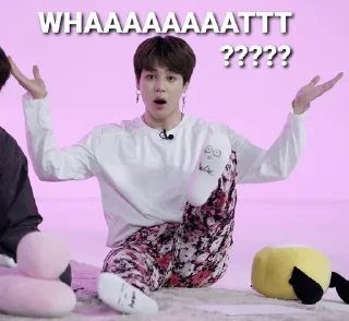 🤷‍♂ emoji 💜 @WithBTS 💜 Telegram sticker 8 of 90