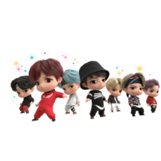 👑 emoji @WithBTS TinyTan 💜 Telegram sticker 16 of 17