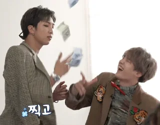 💸 emoji 🤍 @WithBTS 💜 Telegram sticker 10 of 100