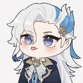 🩵 emoji ɢᴇɴsʜɪɴ ɪᴍᴘᴀᴄᴛ¹ Telegram sticker 11 of 120