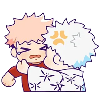❤️ emoji Chibi JJK [@TodorokiShouto] Telegram sticker 13 of 32