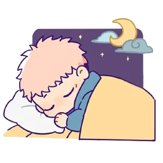 😴 emoji Chibi JJK [@TodorokiShouto] Telegram sticker 22 of 32