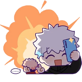 📸 emoji Chibi JJK [@TodorokiShouto] Telegram sticker 12 of 32