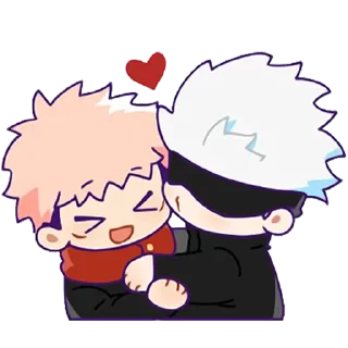 ❤️ emoji Chibi JJK [@TodorokiShouto] Telegram sticker 14 of 32