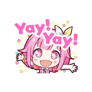 🎉 emoji this is a⚠️ @livingdeadgirlXD Telegram sticker 6 of 117