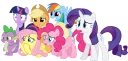 Sticker from my little pony