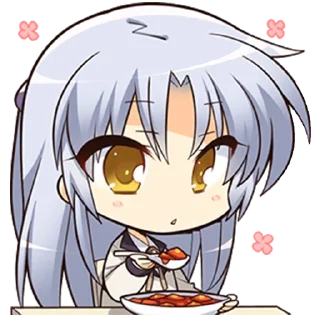 Sticker from Angel Beats! @Nekostickerss