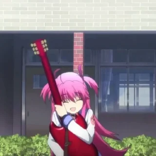 Sticker from yui / angel beats